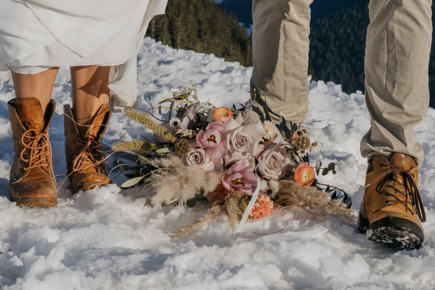 Hochzeitsfotografin München - Freie Trauung - Berghochzeit